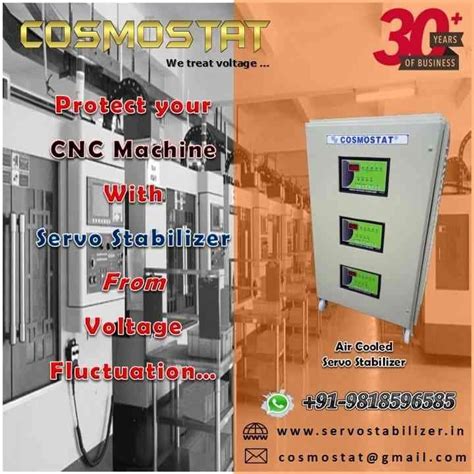 servo stabilizer for cnc machine